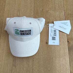 American Vintage Cap Chapeaux Spywood 20 Years One Size Cream